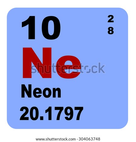 Periodic Table of Elements: No. 10 Neon