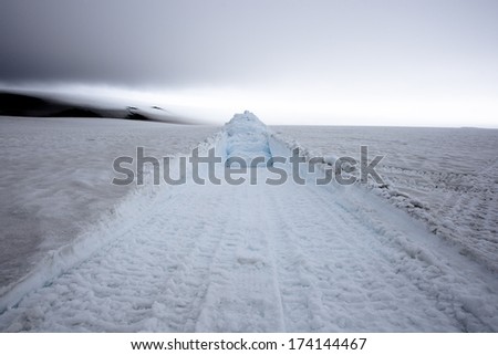 Vatnajokull Ice cap, Europe\'s largest glacier