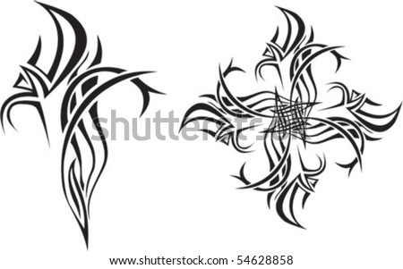 Tattoo Lily Stock Vector   Shutterstock