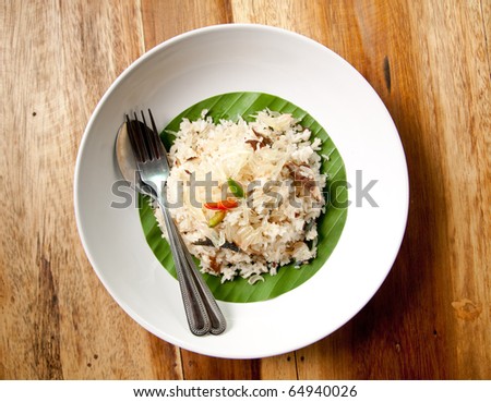 Banana Fried Rice