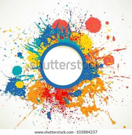 Ink Splash Stock Vector Illustration 102884237 : Shutterstock