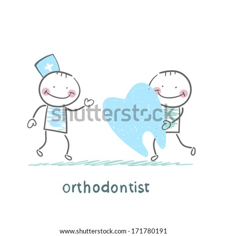 orthodontist patient receives a bad tooth