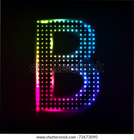 Logo Design Alphabet on Vector Disco Alphabet  Letter B   72673090   Shutterstock