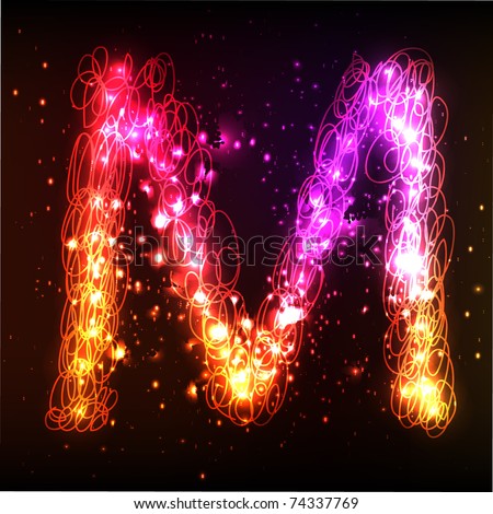 alphabets m