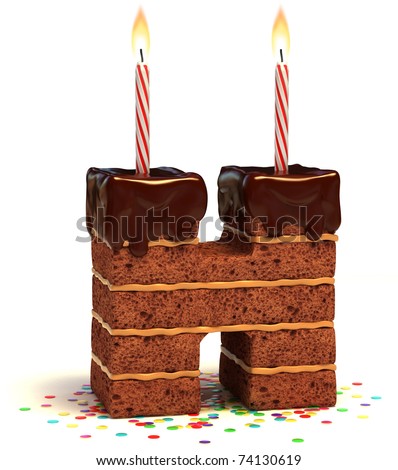 stock-photo-letter-h-shaped-chocolate-birthday-cake-with-lit-candle-and-confetti-isolated-over-white-background-74130619.jpg