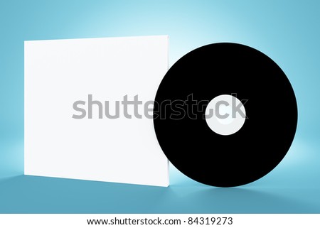 Blank cd cover