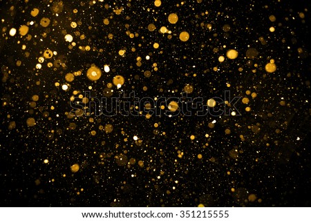 Christmas Glitter Lights Defocused Background