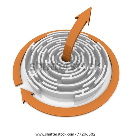 various ways of passing the maze