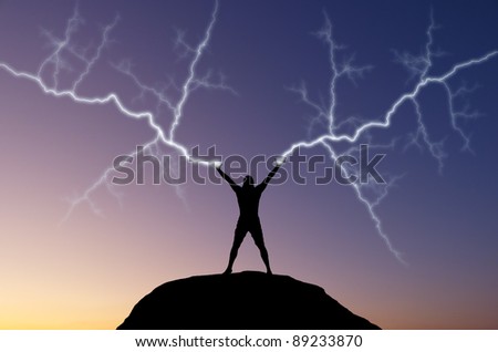 Hand And Lightning