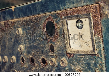 Abandoned electrical meter