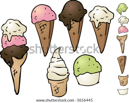 Drawn Ice Cream