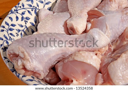 Raw Chicken Parts