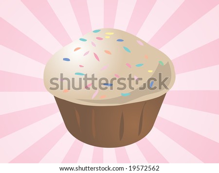 muffin clip art. illustration clip art