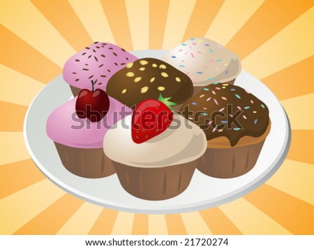 cupcakes clipart free. cupcakes illustration clip