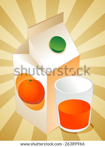 cartons of orange juice. cartons of orange juice.