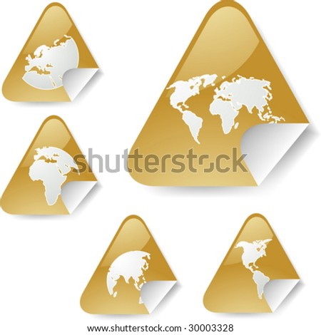 World Map With Labels. political world map without