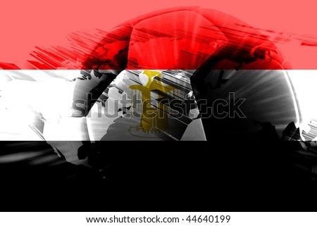 stock photo : Flag of Egypt,