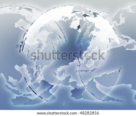 world map asia and europe. world map asia europe. stock