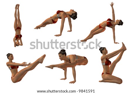 Sexy Poses on Sexy Yoga Poses Stock Photo 9841591   Shutterstock