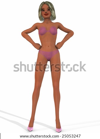 stock photo Sexy Toon Girl