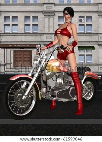 biker girlsclass=motorcycles