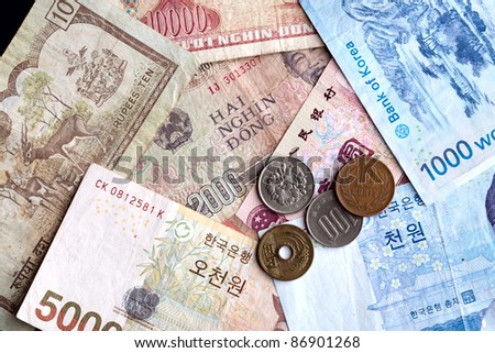 Asian money.