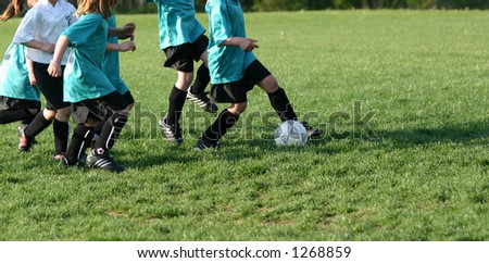 girls youth soccer team