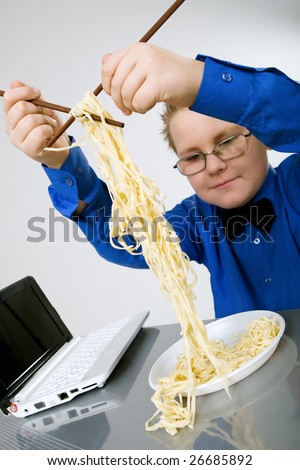Fat Chinese Noodles