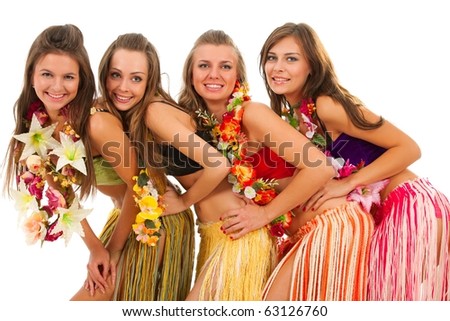 Hawaiian+hula+dancer+clipart