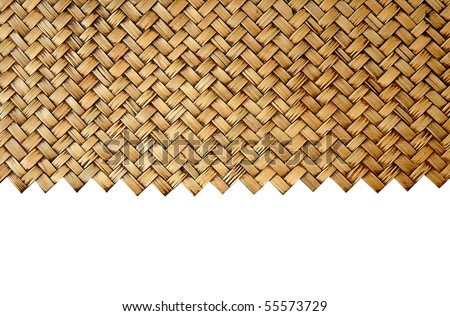 bamboo handicraft background