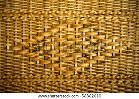 texture of rattan furniture