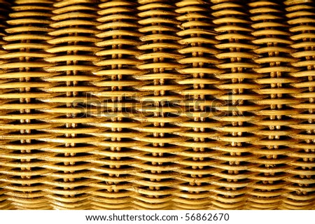 texture of rattan furniture