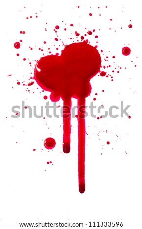 Blood drips Blood drips