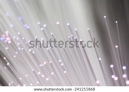 Fibre optics fibre ends cables