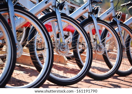 Public bicycle transportation system