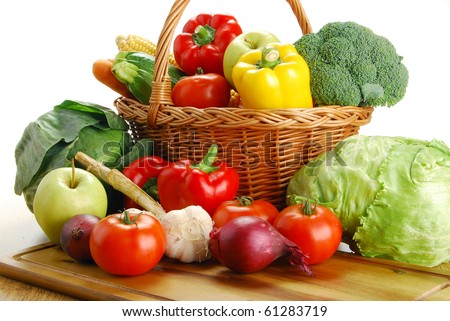 Basket Of Vegetables