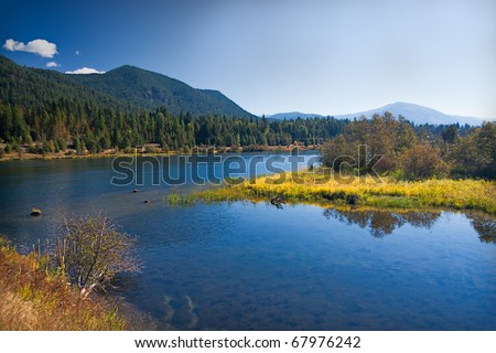 Lakeland with meadow in Montana