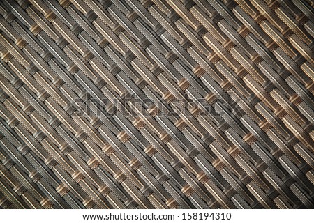 Wicker or rattan bamboo material for background