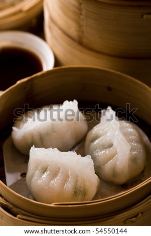 Chinese specialties: buns and dumplings