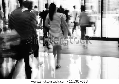 business people activity chiaroscuro abstract black and white