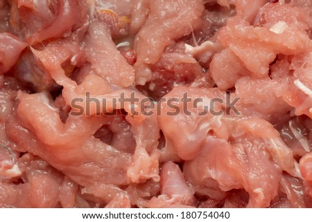 fresh chicken meat, macro background.