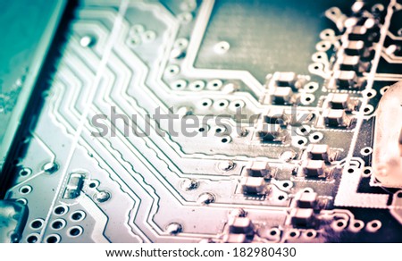 circuit board of laptop