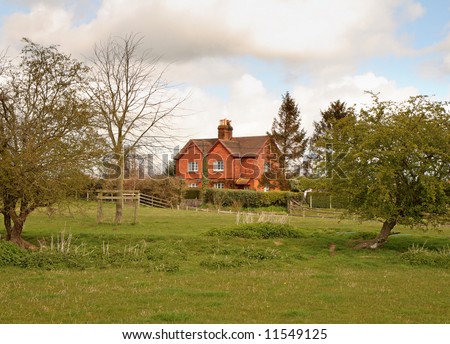 Red Brick Farmhouse