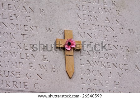 war poppy cross