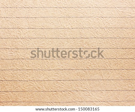 Old rough lined notebook paper background or textured