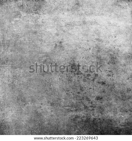 Old grunge paper texture, black and white