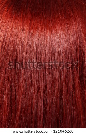 Red hair background
