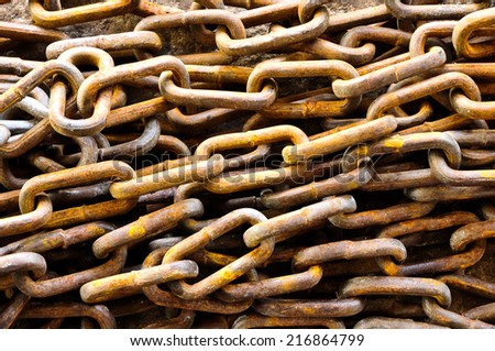 Old Chains for background.