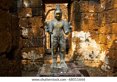 The last king of the ancient Khmer Empire.