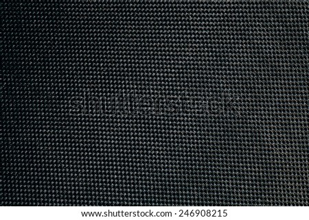 Black plain fabric, textile for background